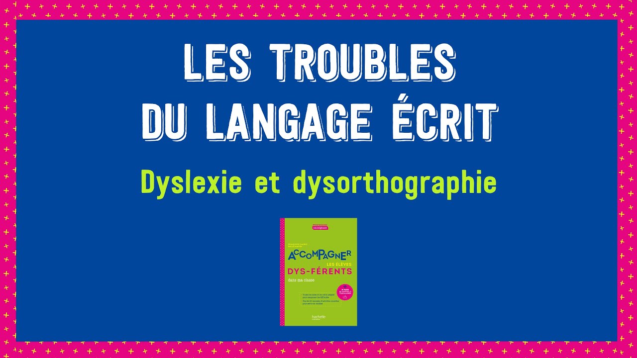 [Webinaire] Les troubles du langage écrit
