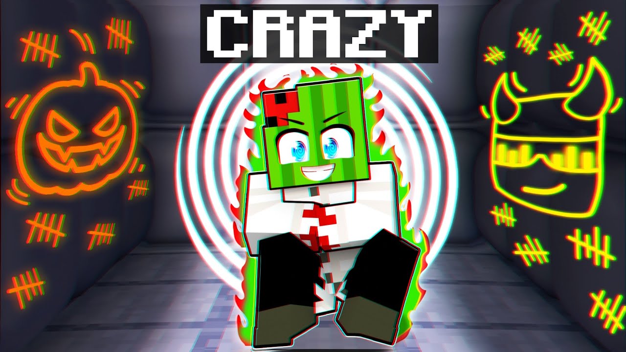 Melon Goes CRAZY in Minecraft!
