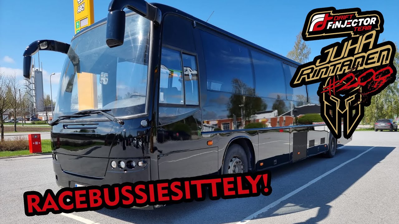 RACEBUSSI Lähes valmis! Finjector Drift Team Bussin esittely
