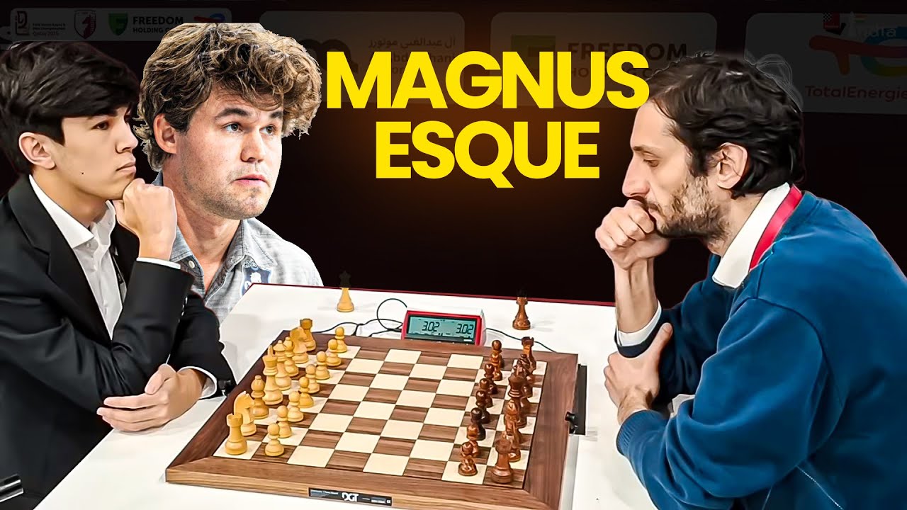 A Magnus-esque ENDGAME display from the World Cup Champion | Sindarov vs Jobava | World Blitz 2025