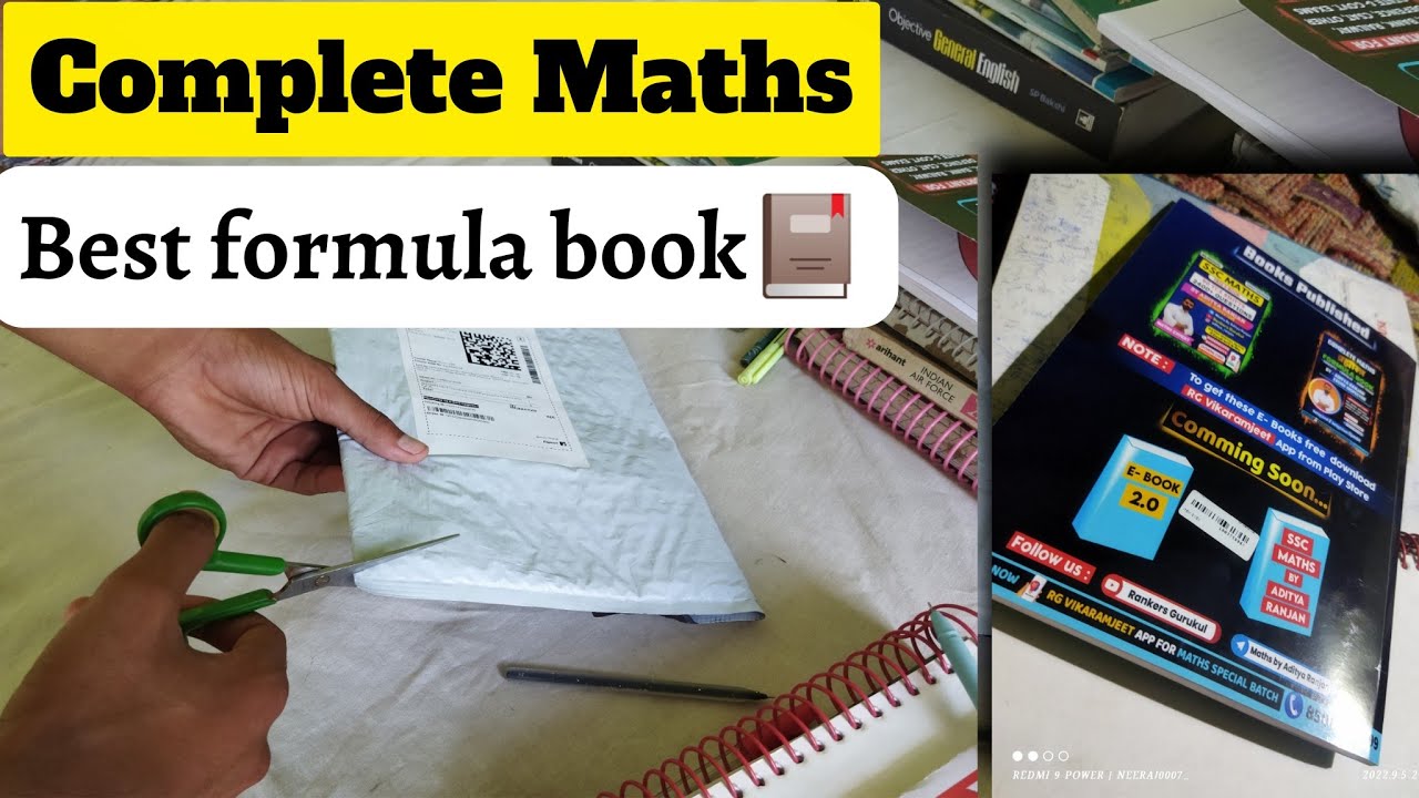 Maths Best formula book📕 | Complete maths 💯    #formula #books #completemaths