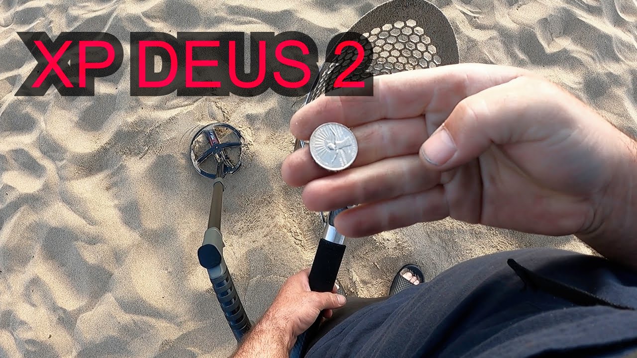 Beach Metal Detecting Xp Deus 2 in California 9” Coil