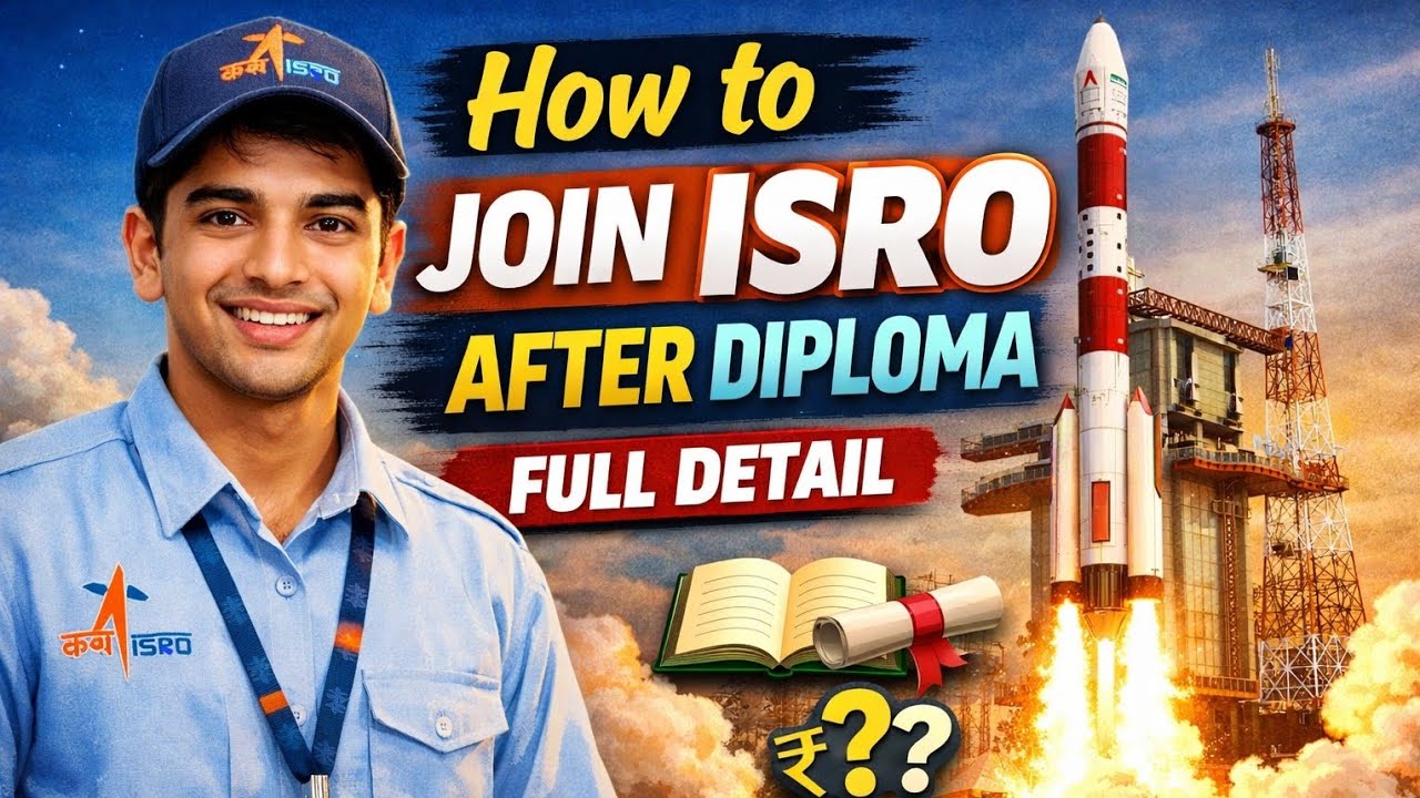 How to Join Indian Space Research Organisation After Diploma | Full Guide