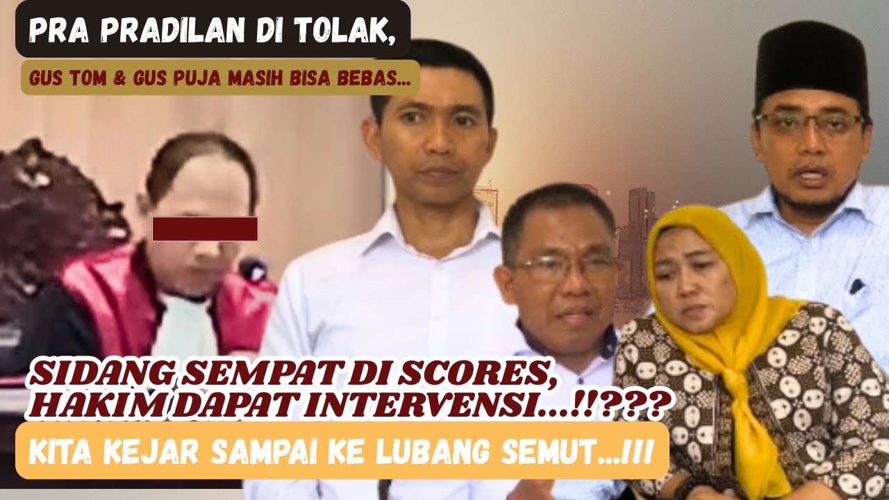 PRA PERADILAN DI TOLAK - INI TANGGAPAN PARA LAWYER GUS TOM & GUS PUJA