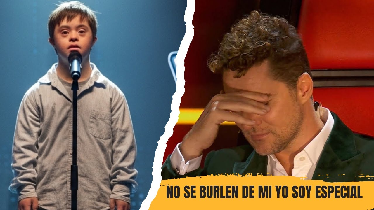 “Tiene síndrome de Down… pero su voz hizo llorar a todos en el escenario”