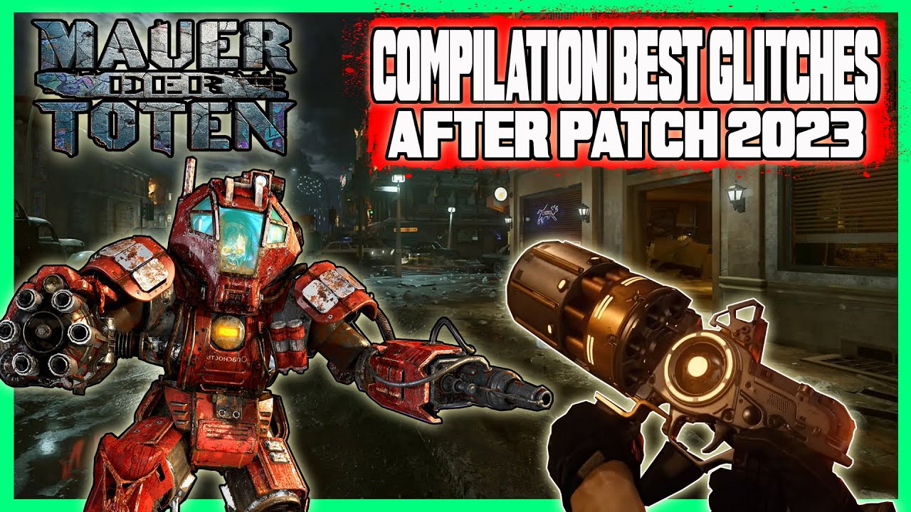 COLD WAR ZOMBIE :   MAUER DER TOTEN / COMPILATION BEST GLITCH 2023 AFTER PATCH