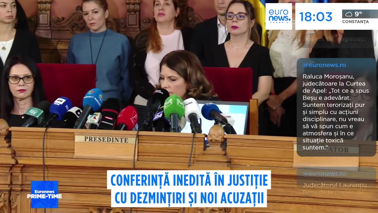 Conferința istorică de la Curtea de Apel: acuzații, tensiuni și telefonul de la Lia Savonea
