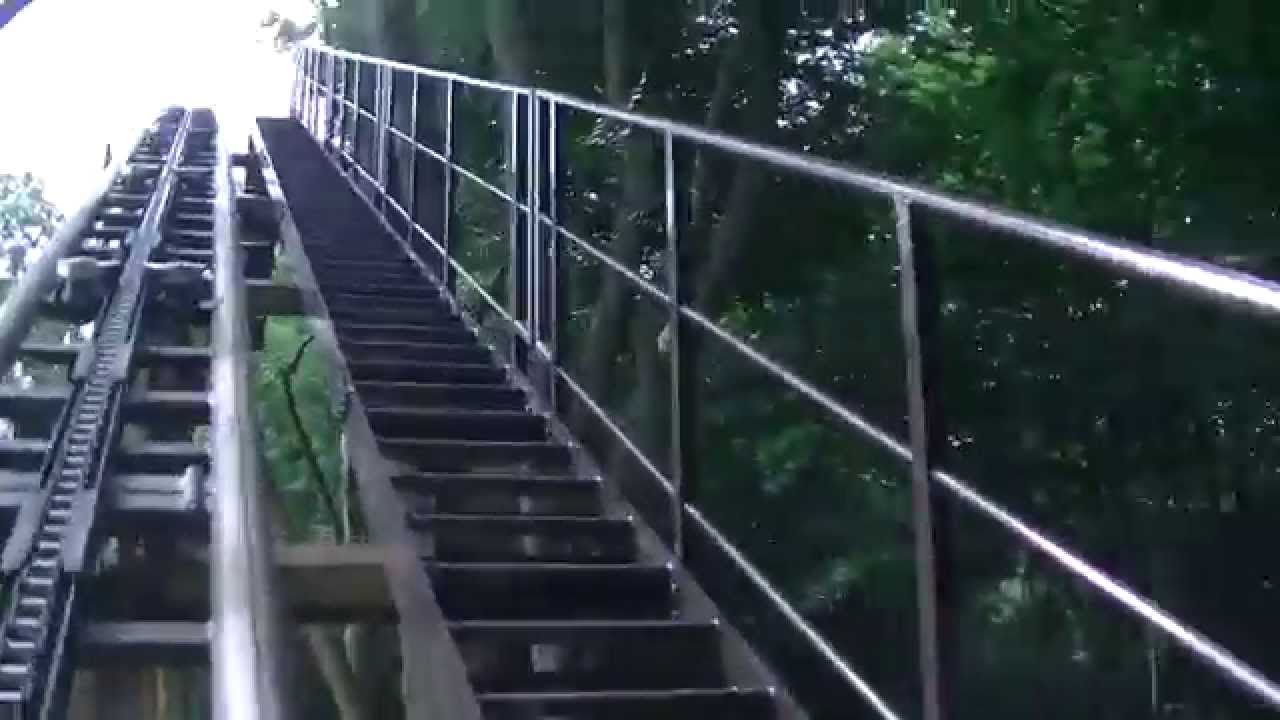 Dragonfly : Duinrell : Onride : Steel rollercoaster : Themapark : Holland [HD]