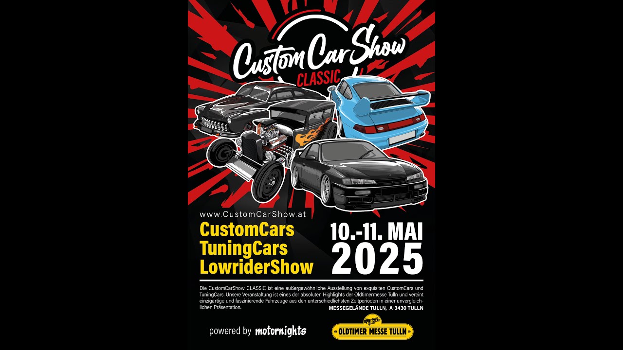 Oldtimermesse Tulln 2025 - Custom Car Show Classic @custom-car-show