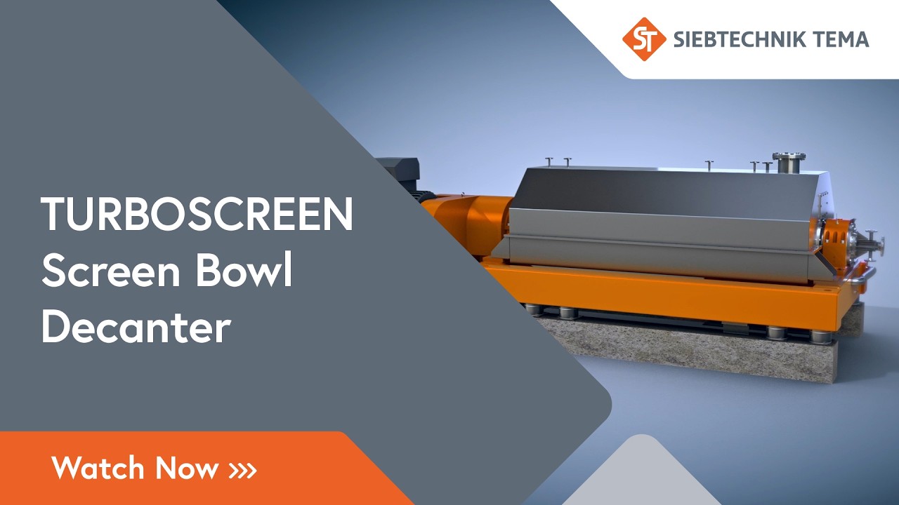 SIEBTECHNIK TEMA TURBOSCREEN screen decanter