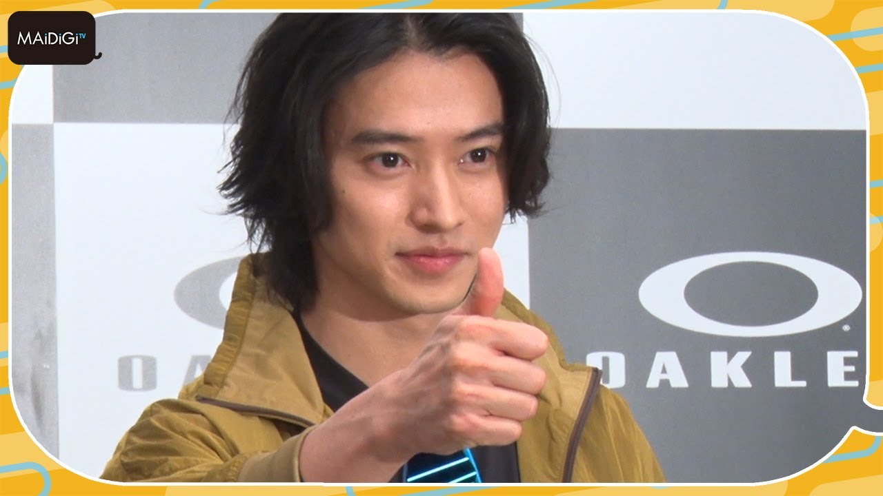 山崎賢人、体作りのトレーニングメニューを明かす　「オークリー」ブランドアンバサダー就任会見に登場