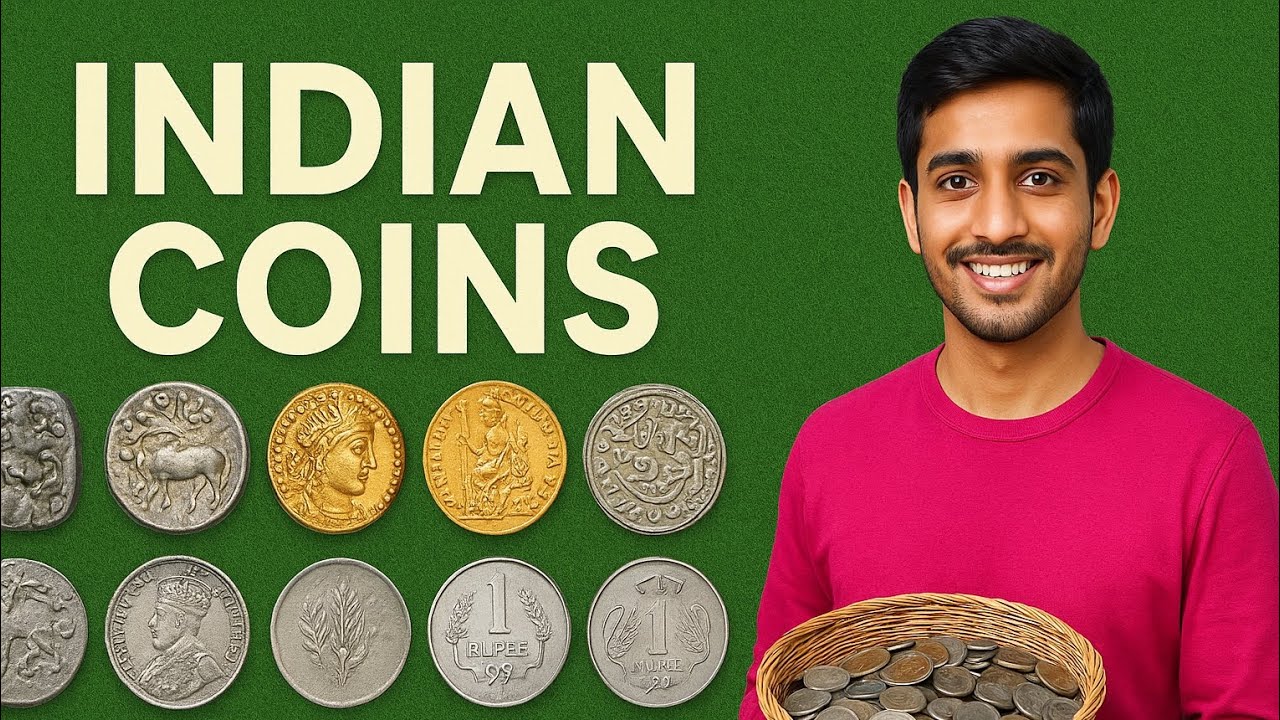 The Complete History of Indian Coins — From Ancient Empires to the Modern Rupee! ✨