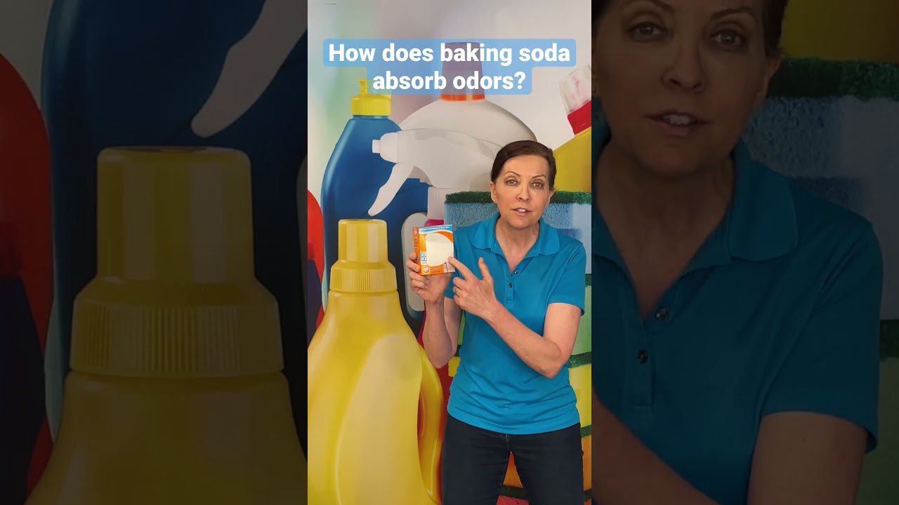 How Does Baking Soda Absorb Odors? #ProCleaningTip #Shorts
