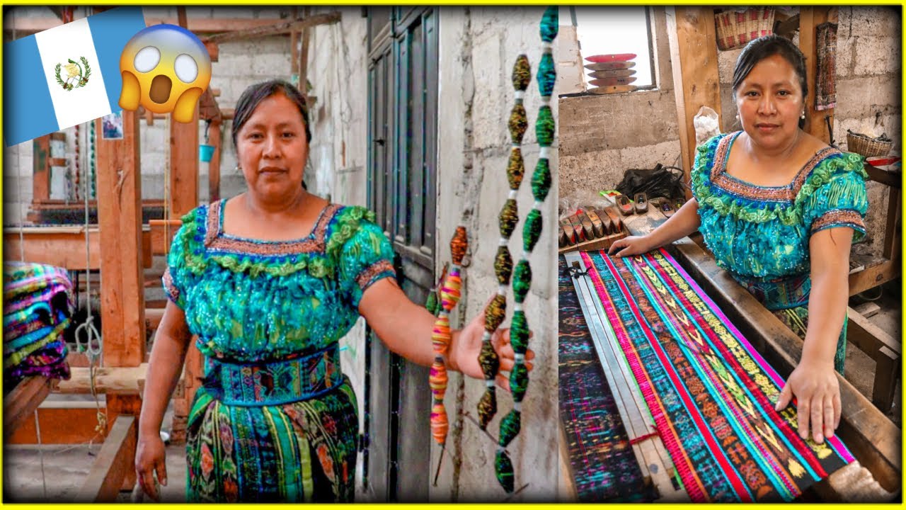 🇬🇹¡Así Se ELABORAN los BORDADOS ARTESANALES de GUATEMALA!😱| Quetzaltenango, Xela