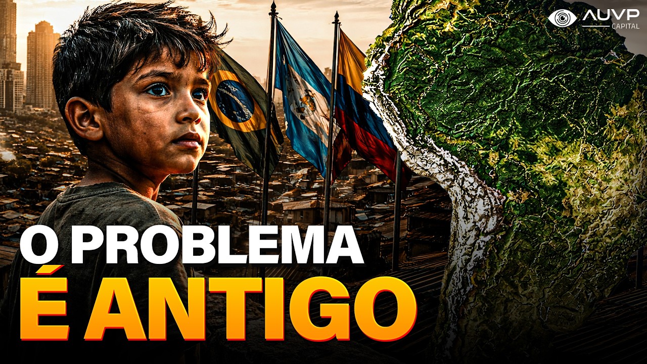 Por que a AMÉRICA LATINA é tão POBRE?