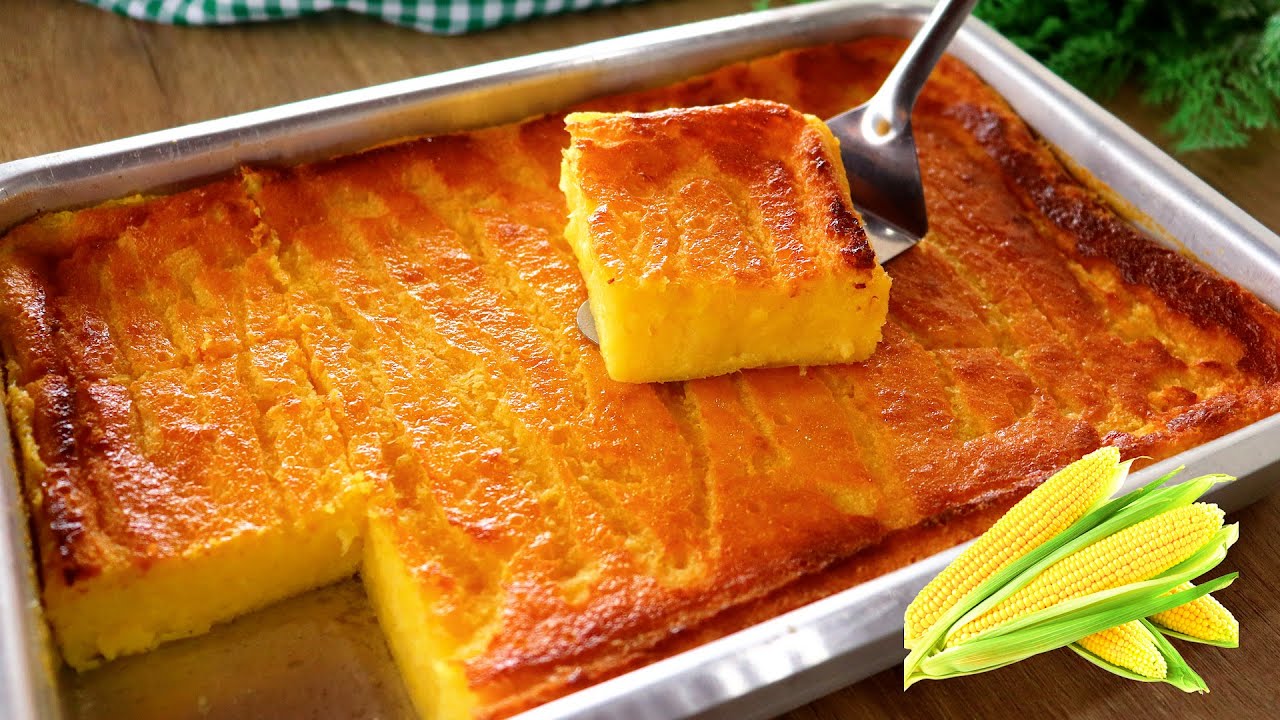 BOLO DE MILHO CAIPIRA DA ROÇA