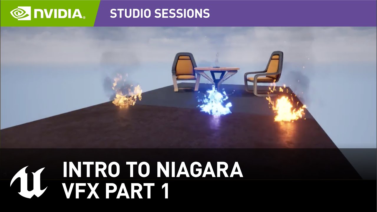 Introduction to Niagara in Unreal Engine Part 1 | NVIDIA Studio Sessions