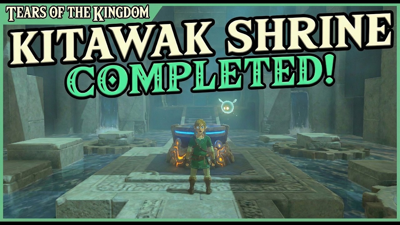 Complete the Kitawak Shrine. Zelda Totk