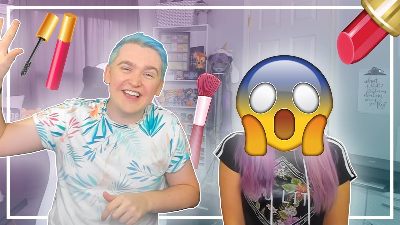 Doing My Friends Makeup With LaurenZSide