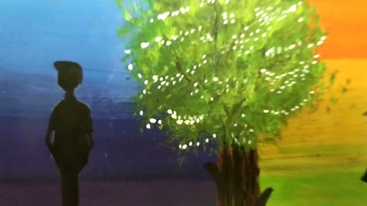 poster blend painting 🎨🖌️#posterpainting