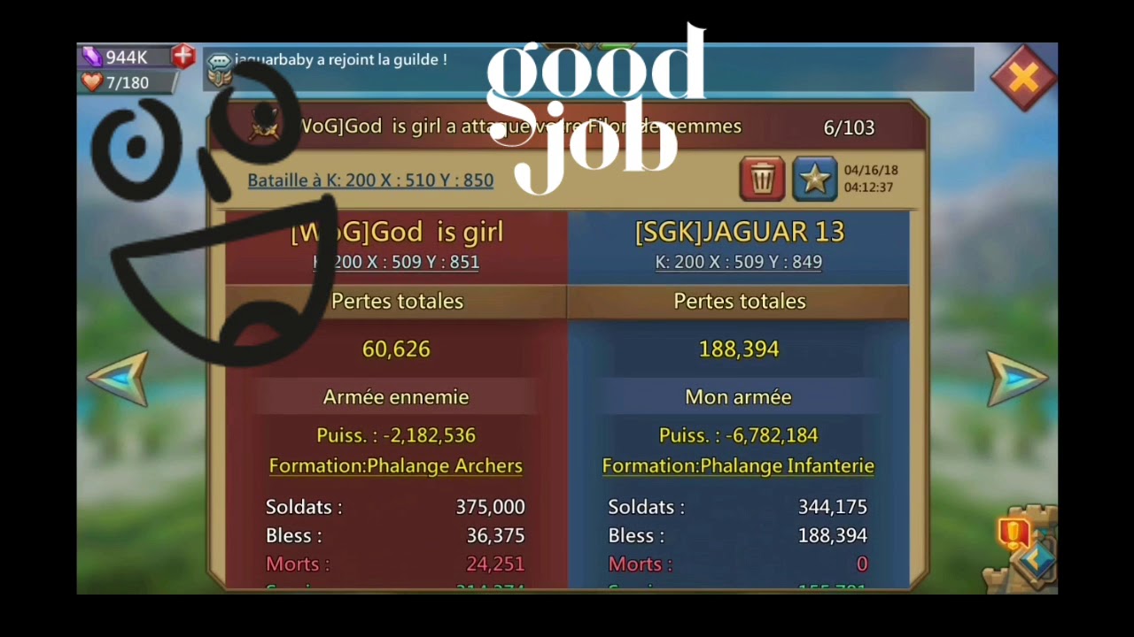 Lords mobile idiot [wog] god is girl