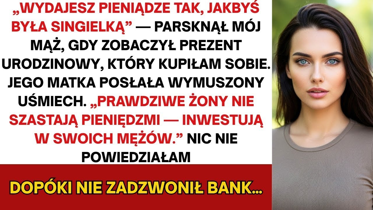 M&oacute;j mąż i jego matka pr&oacute;bowali kontrolować nasze finanse &mdash; aż jeden telefon zmienił wszystko&hellip;