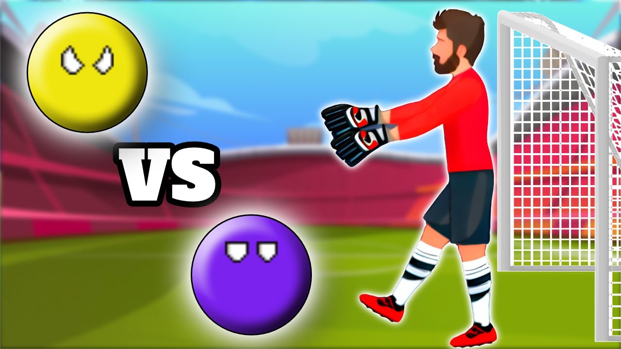INTENSE Beat The Keeper | Yellow vs Purple Marbles Race 🟡🟣