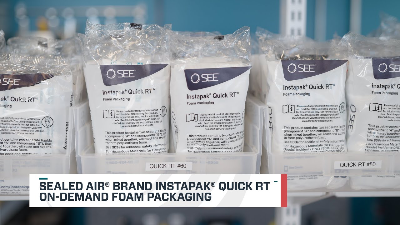 Instapak&reg; Quick RT Expanding Foam Packaging