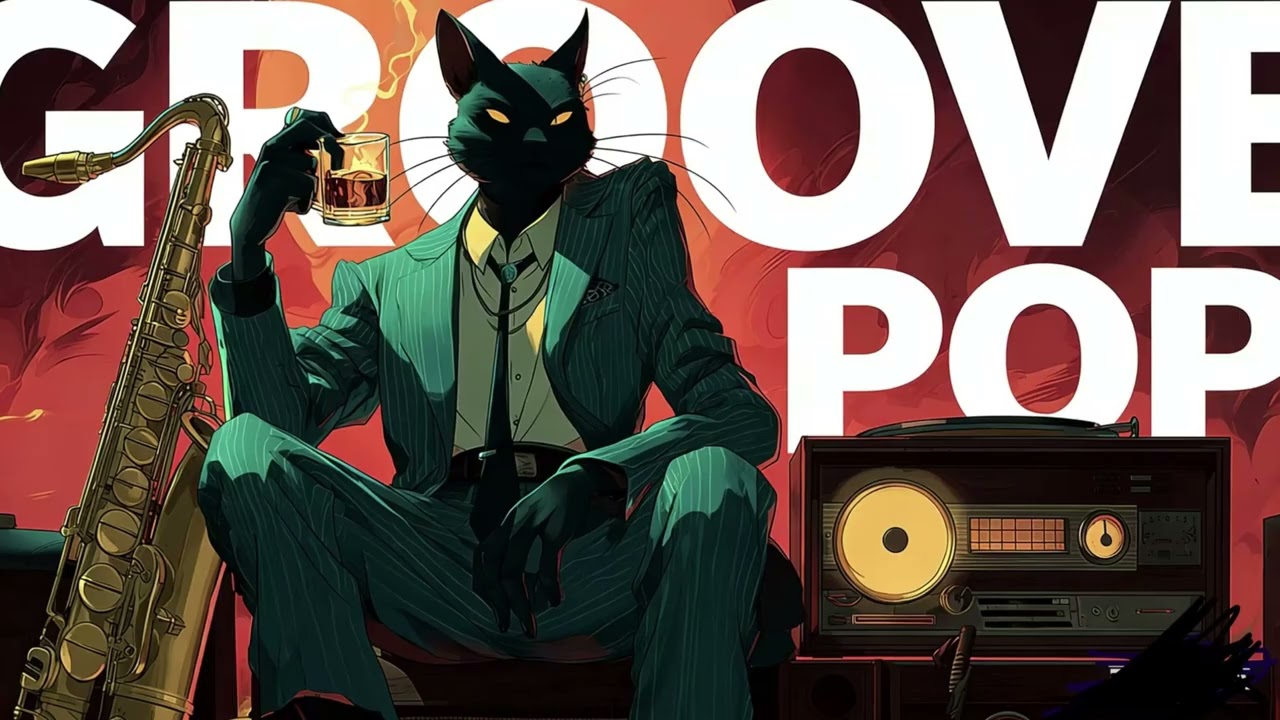 Black Cat Playlist for Study · Work · Drive · Relax  | Warm Winter Groove Pop 😎🧶