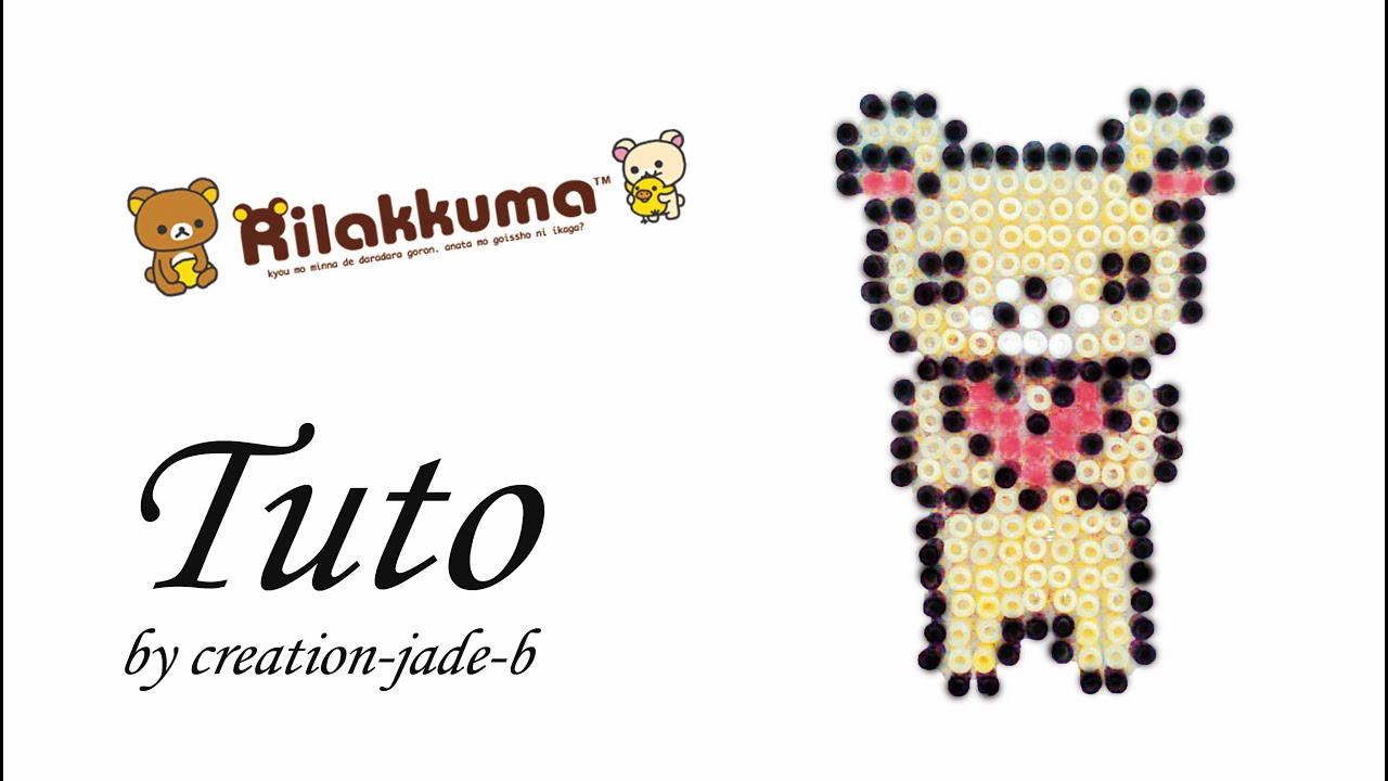 Tuto Perles à repasser (Hama) - Korilakkuma !