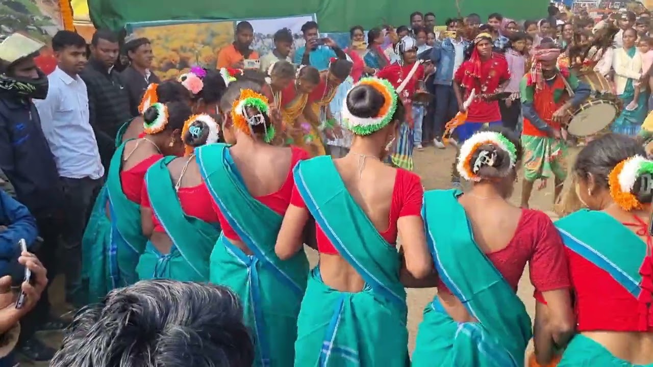 #santhali #culture #policeline #jhanki #2026 #adivasidance