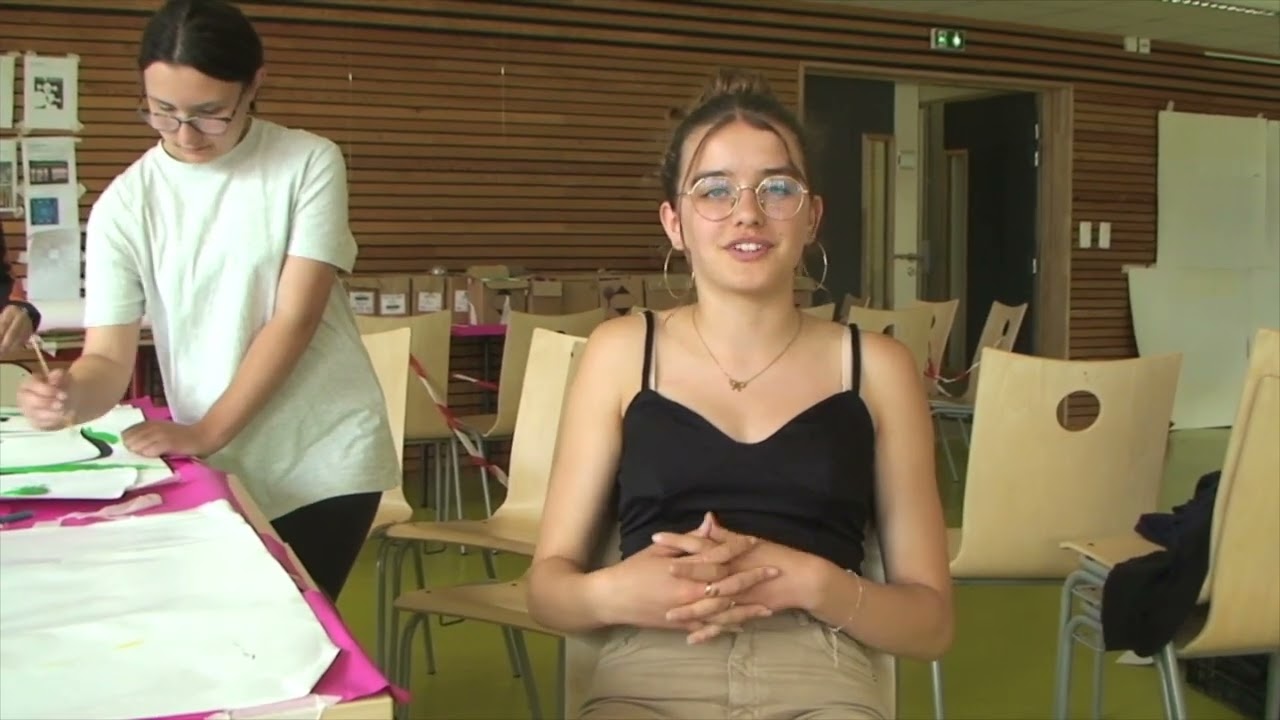 Collège Évariste Galois - Un atelier d'arts-plastiques