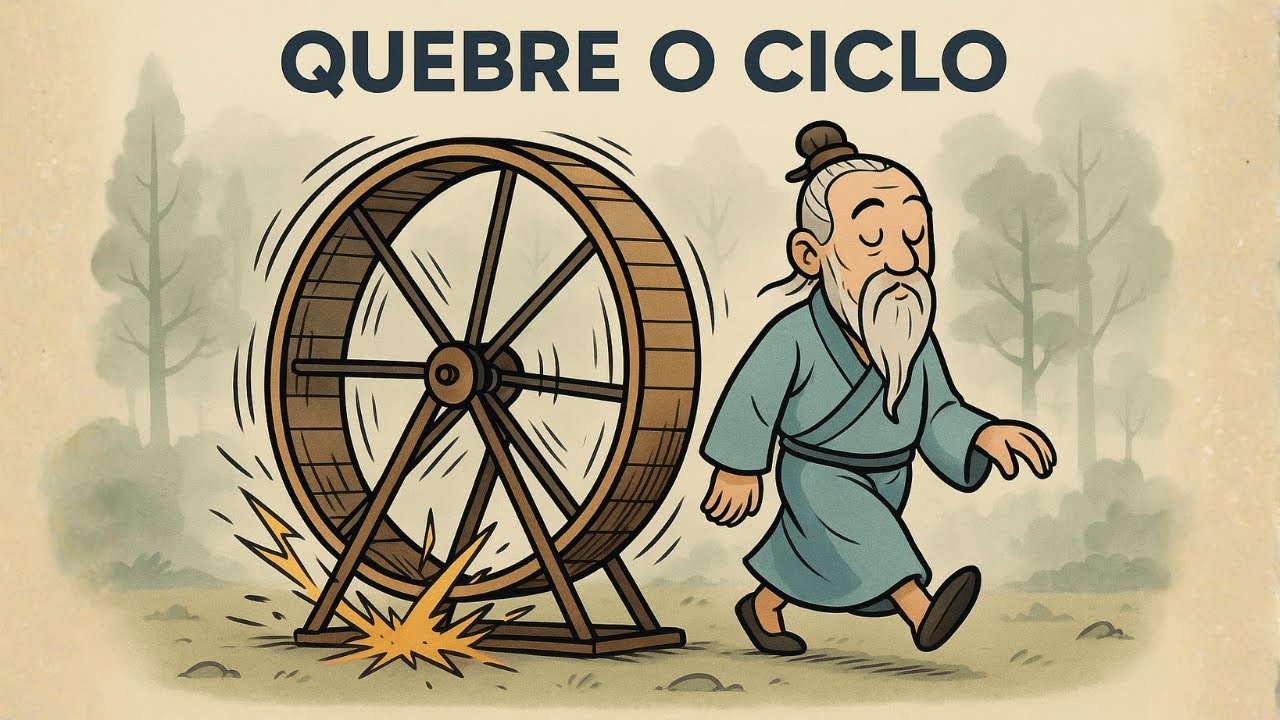 Por Que a RODA da Vida te Deixa Exausto | Como Quebrar o Ciclo com o Tao&iacute;smo