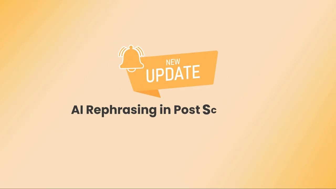 AI Rephrasing is Here! Smarter DMs, Replies & Post Scheduling in ReachOwl