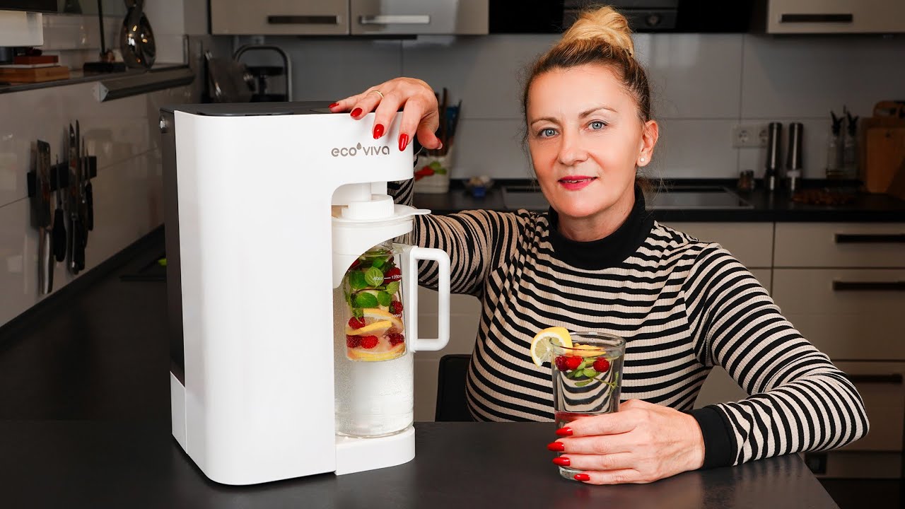 Ecoviva MATE3 im Test | Stylischer Tisch-Wasserfilter mit Karaffe | Geschmackswasser zubereiten