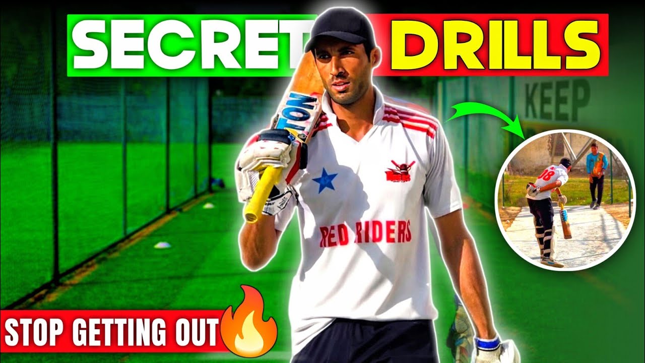 4 Secret Batting Drills to Stop Getting Out! 🏏🔥| Mehran Khan