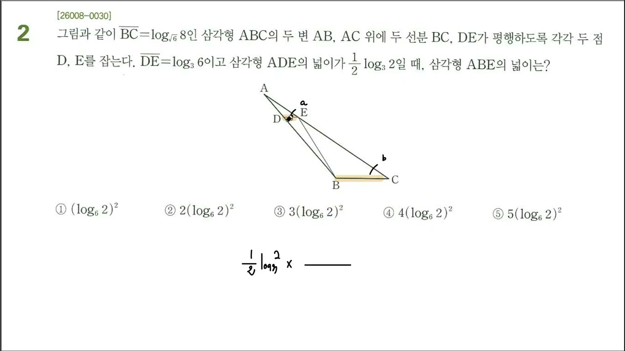 2027 EBS 수능특강 수학1 1.지수와 로그 레벨3