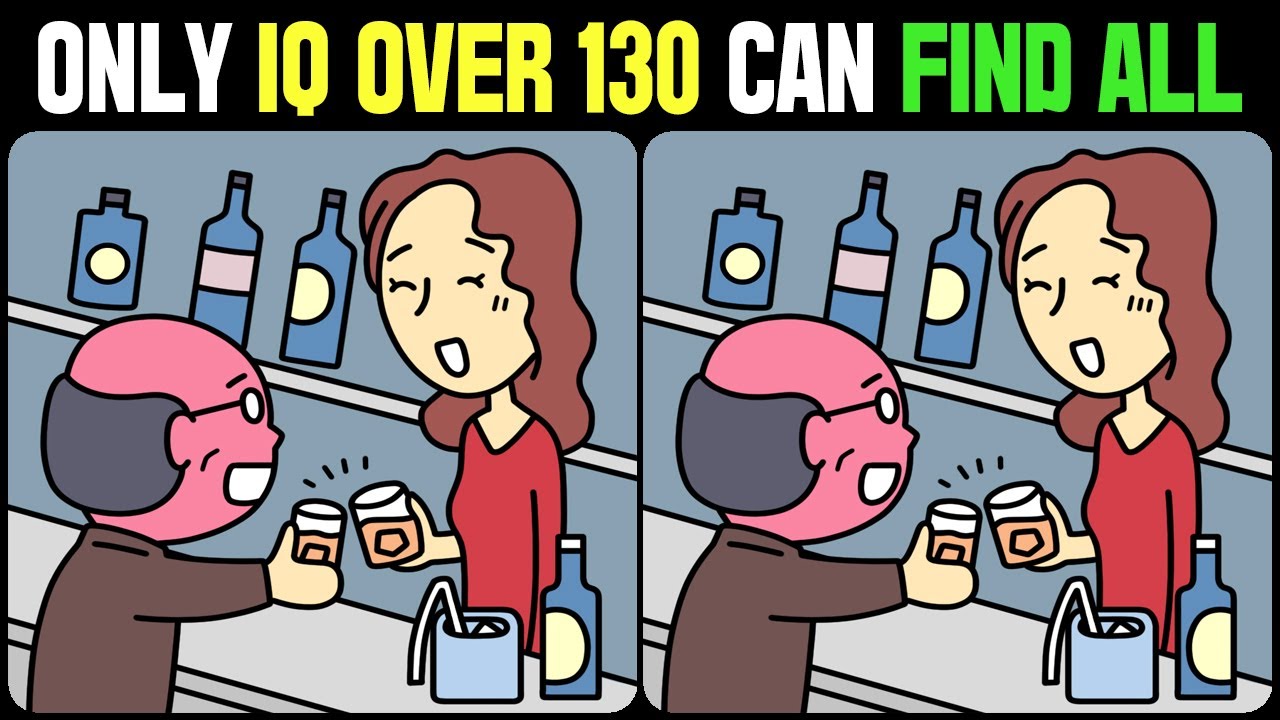 Spot The Difference : Can You Find Them All? [ Find The Difference #361 ]