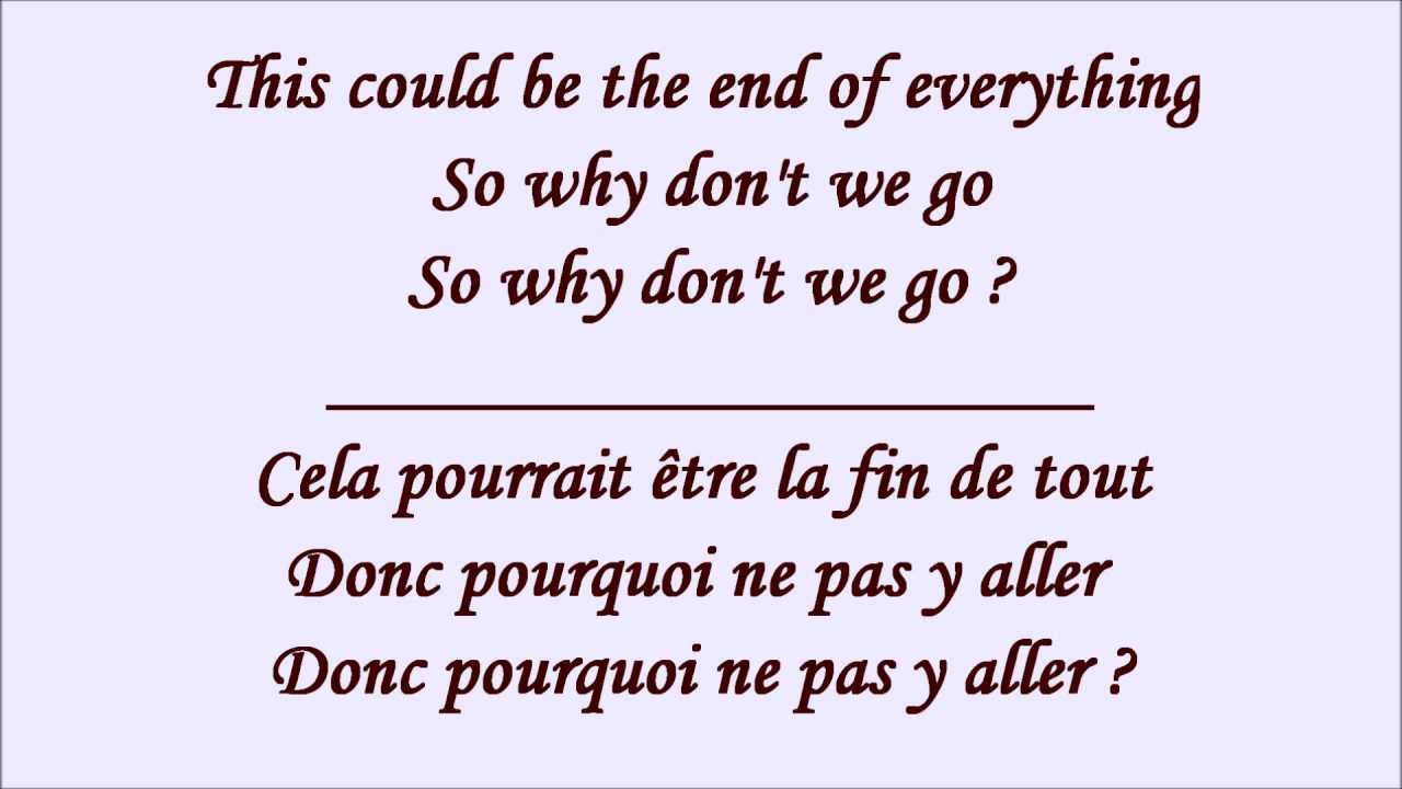 Keane-  Somewhere Only We Know - Traduction Français et Anglais HQ/HD