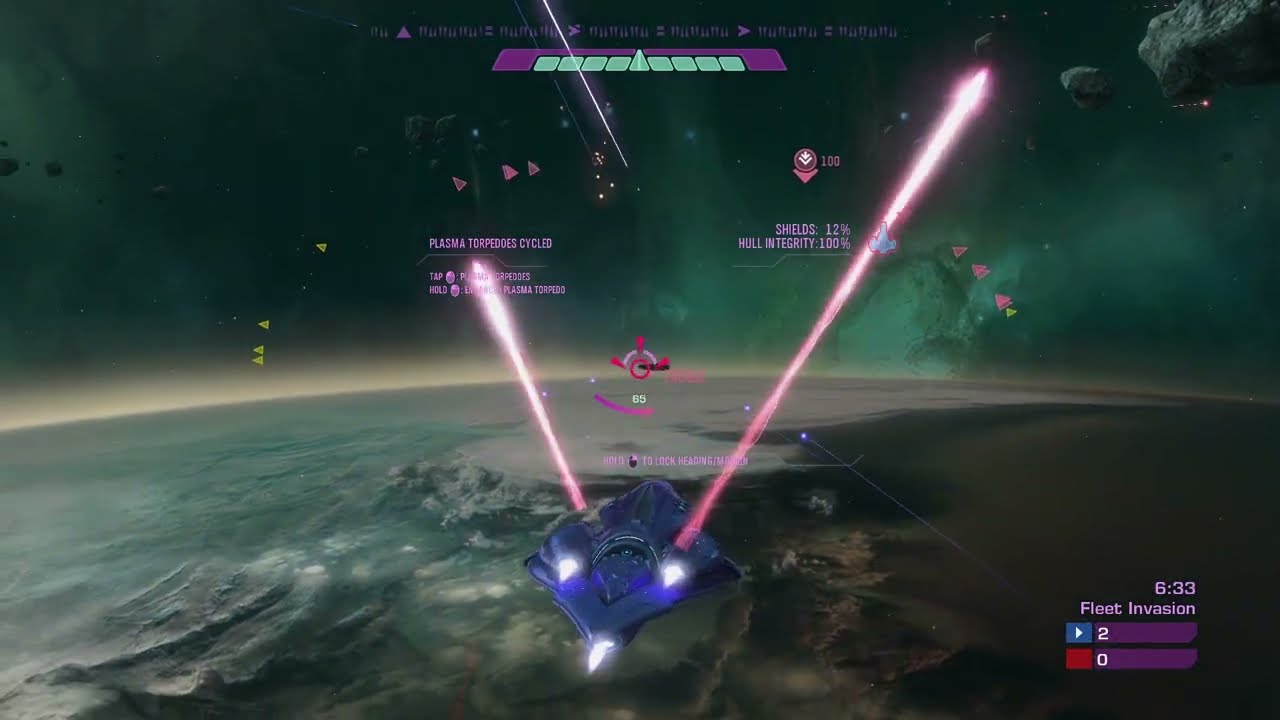 Halo Space Combat: Slipspace INVASION Covenant Armada - 33 kill match