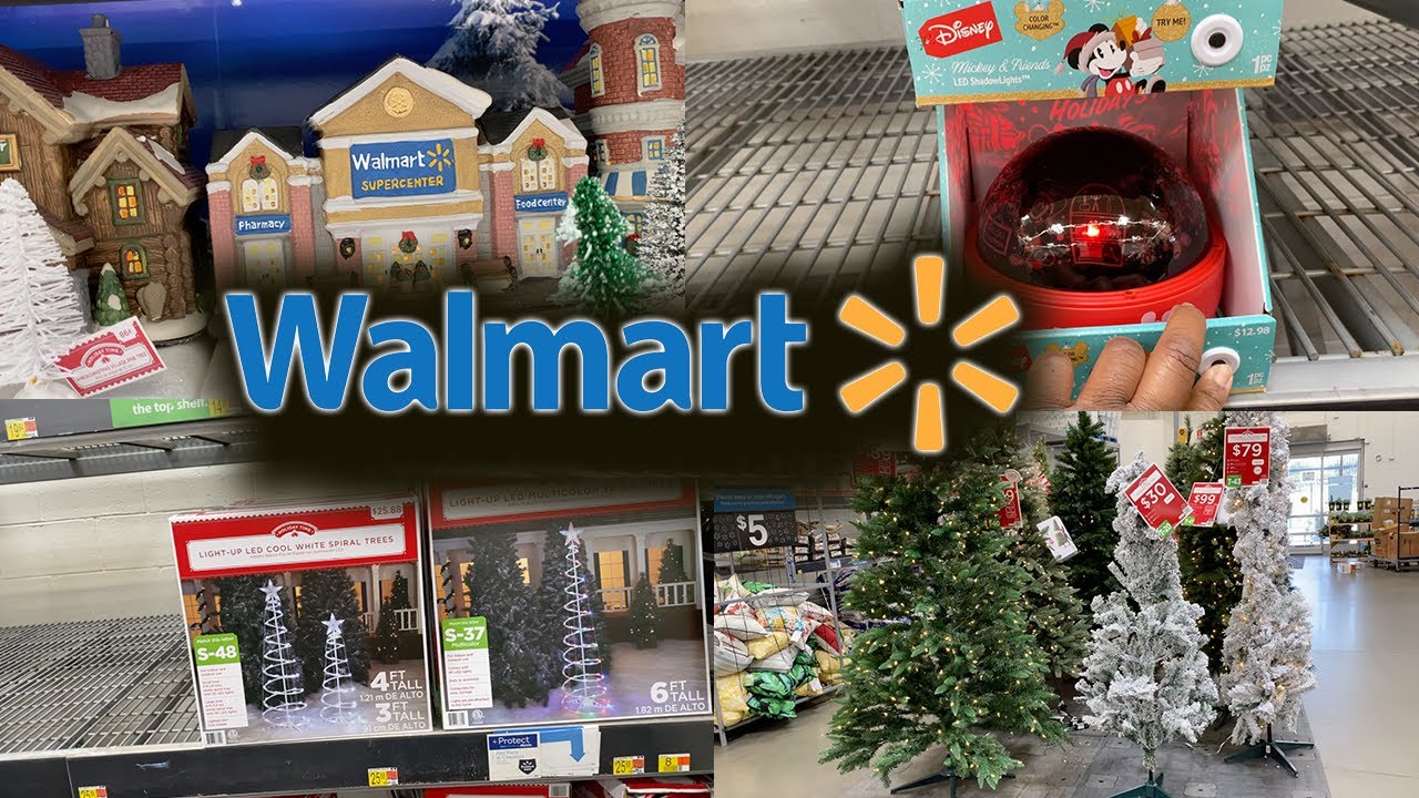 CHRISTMAS IN NOVEMBER AT WALMART| CHRISTMAS DECOR SHOPPING| VLOGTOBER 2021