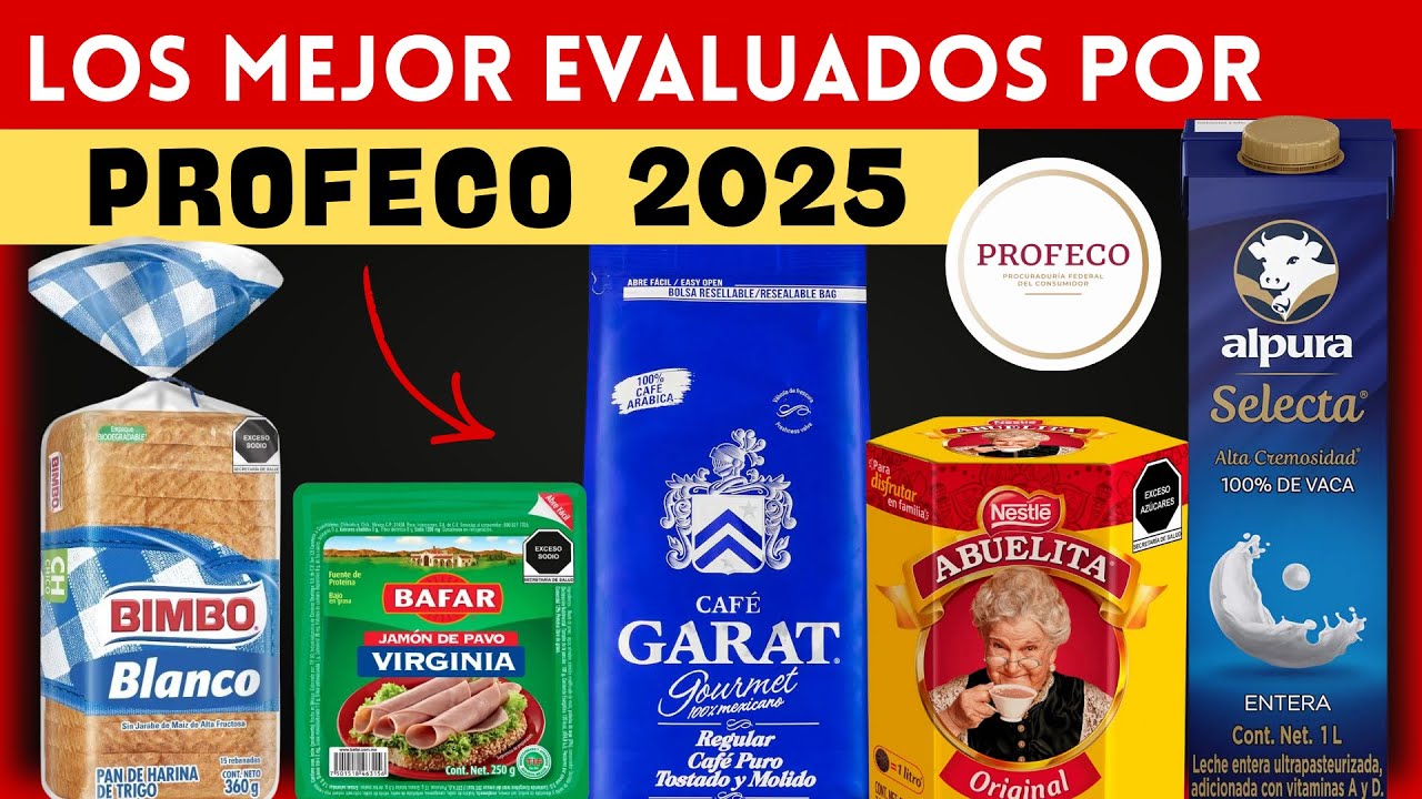 🏆 Los MEJORES Productos según PROFECO 2026 | Estudios 2025