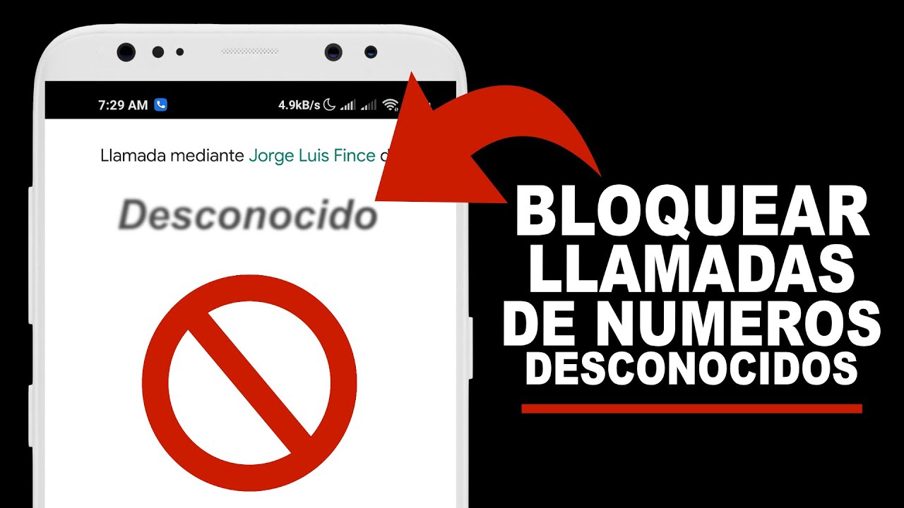 Como BLOQUEAR LLAMADAS de NUMEROS DESCONOCIDOS