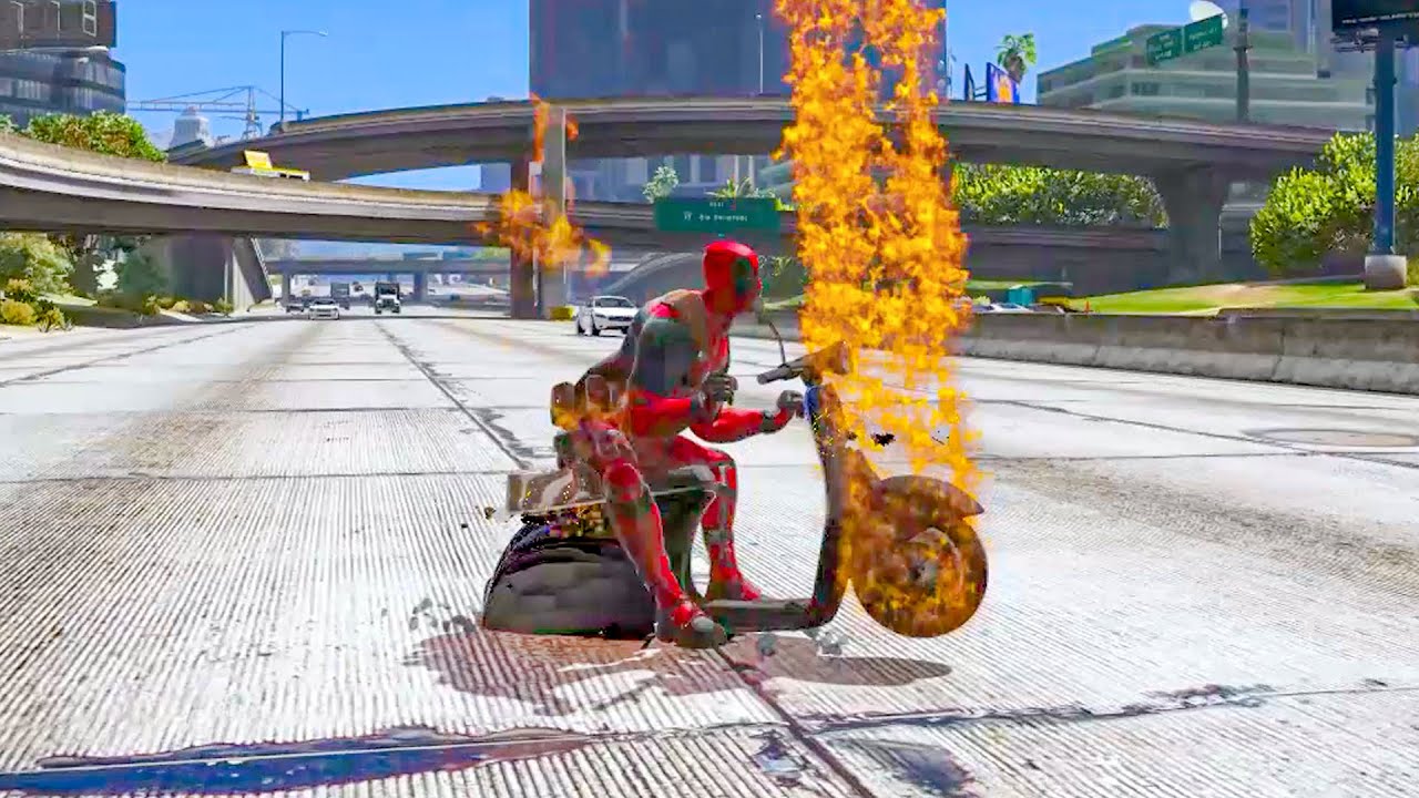 Deadpool Euphoria Physics Ragdoll Compilation  GTA 5 Funny Moments & Crazy Fails  Pt 02