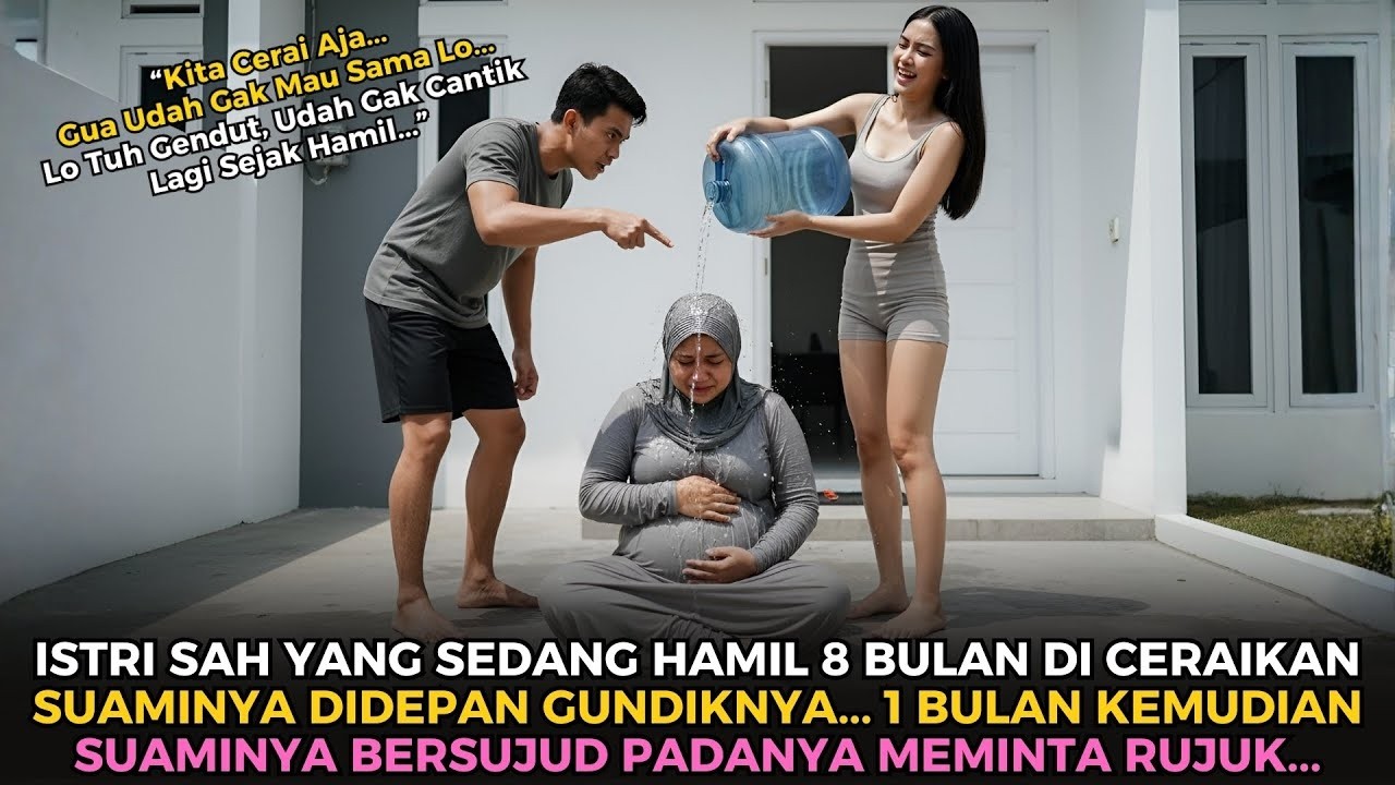 Istri Sah Dihina Saat Hamil 8 Bulan, Sebulan Kemudian Semua Orang Ini Bersujud Padanya