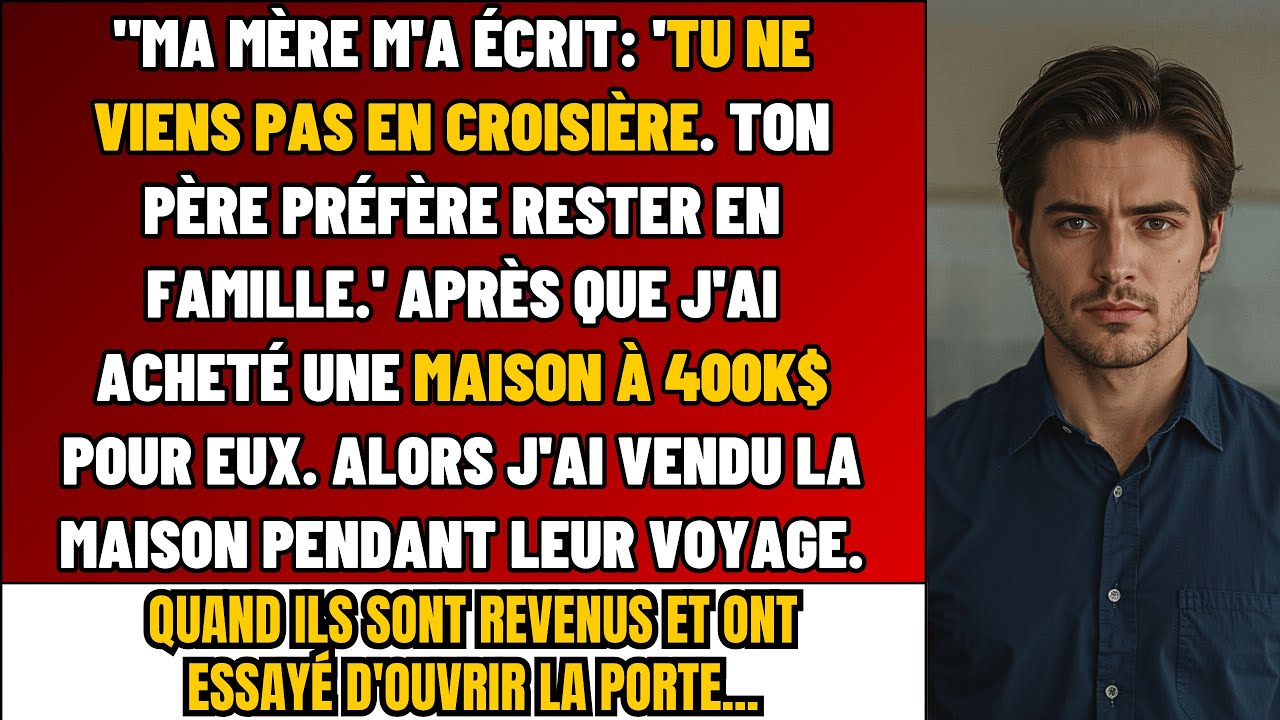 Ma Mère : 'Tu Ne Viens Pas. Papa Veut Que Ce Soit Juste EN FAMILLE' – Juste Après Que J’Ai Payé…