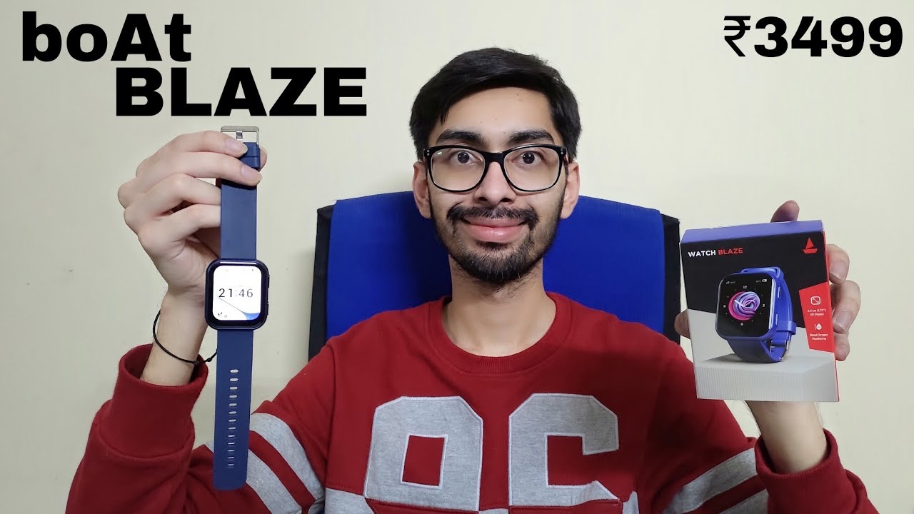 boAt Watch BLAZE unboxing & Review | Best SmartWatch under 3500 rs ?