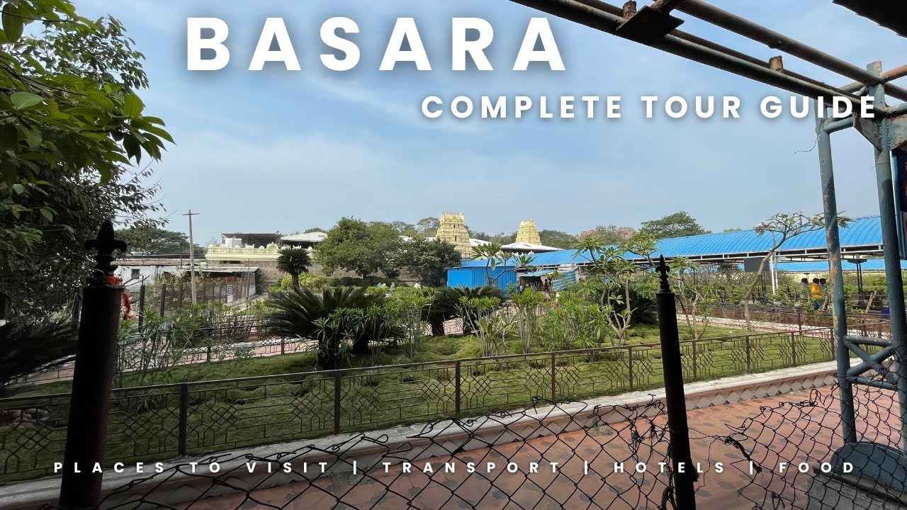 Gnana Saraswati Basara Vlog: Vyasa's Ancient Abode |  Saraswati Darshan on Godavari Banks!