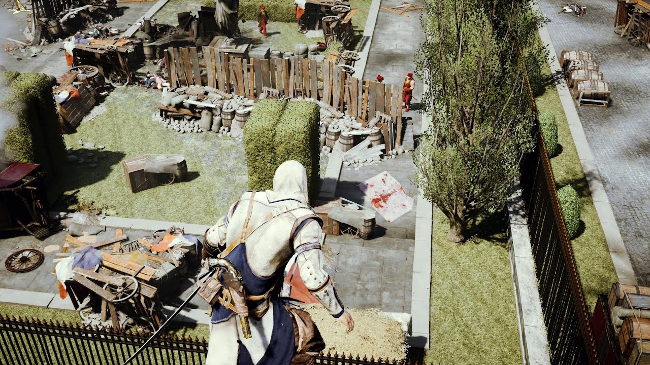 Assassin's creed Unity stealth kills - Connor's outfit