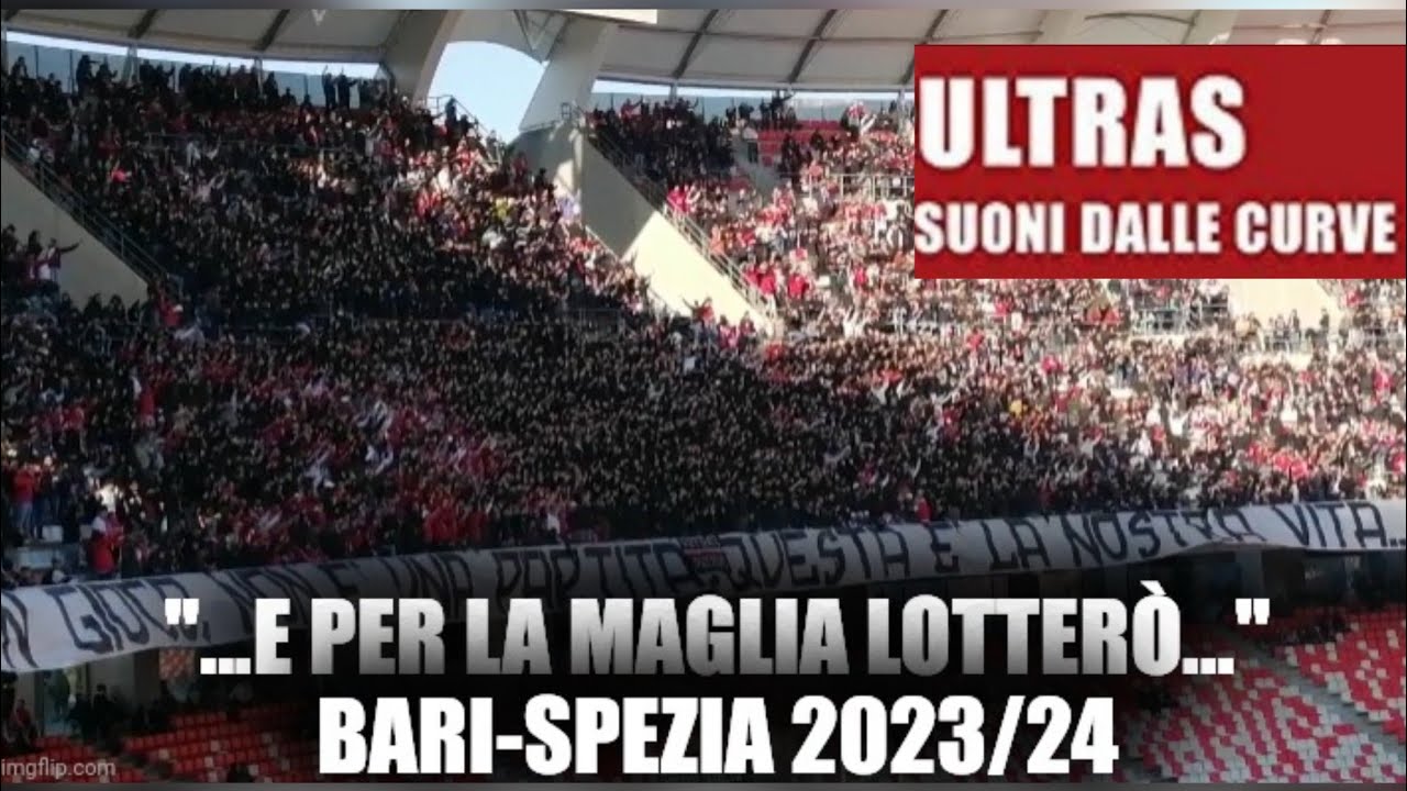 ⚪🔴Bari-Spezia, Serie B [03/02/2024] 🎵"...e per la maglia lotterò..." 🎵
